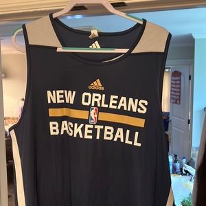 New Orleans Pelicans Team issue Reversible Practice Jersey 3xl+2. Adidas.